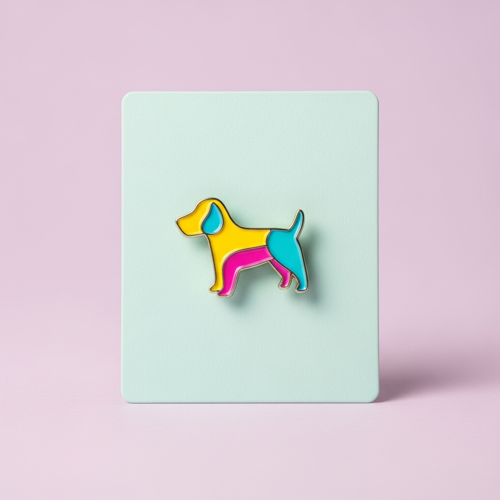 Good Dog Enamel Pin